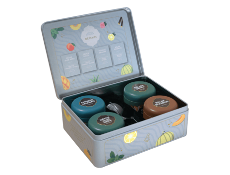 Coffret cadeau de thé et infusion détente