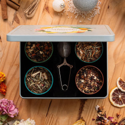 Coffret cadeau de thé et infusion détente