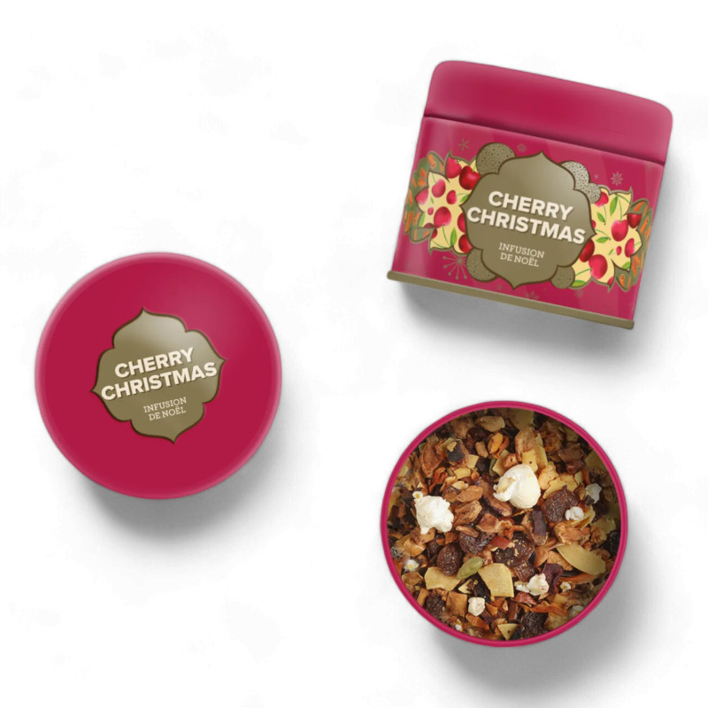 Infusion de Noël - Parfums cerise, coco et canelle - Maison Bourgeon