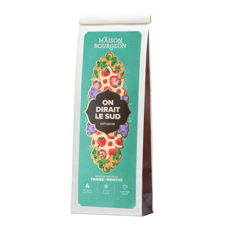 Infusion Fraise menthe, sans théine Infusion Fraise menthe, sans théine