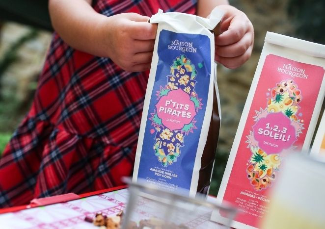 Infusion pour les enfants : Chocolat, fraise, pop-corn - Maison Bourgeon